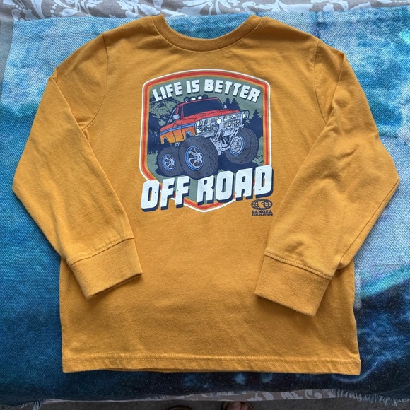 365 Kids From Garanimals Boys Long Sleeve Graphic T-Shirt Sz. 8 - Picture 2 of 5